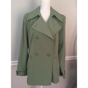 Soft Green Pea Coat